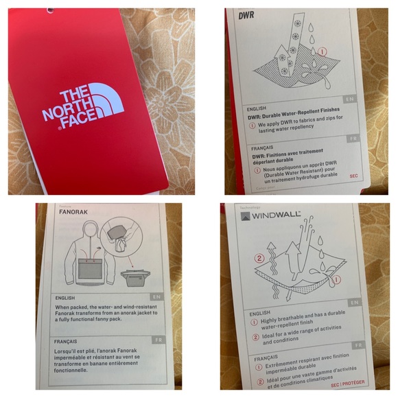 The North Face Fanorak Jacket Bag - Floral Print - Picture 12 of 12